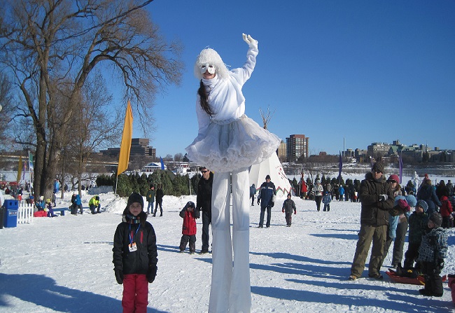 jacque cartier park winterlude