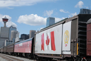 The CP Canada 150 Train in Ottawa