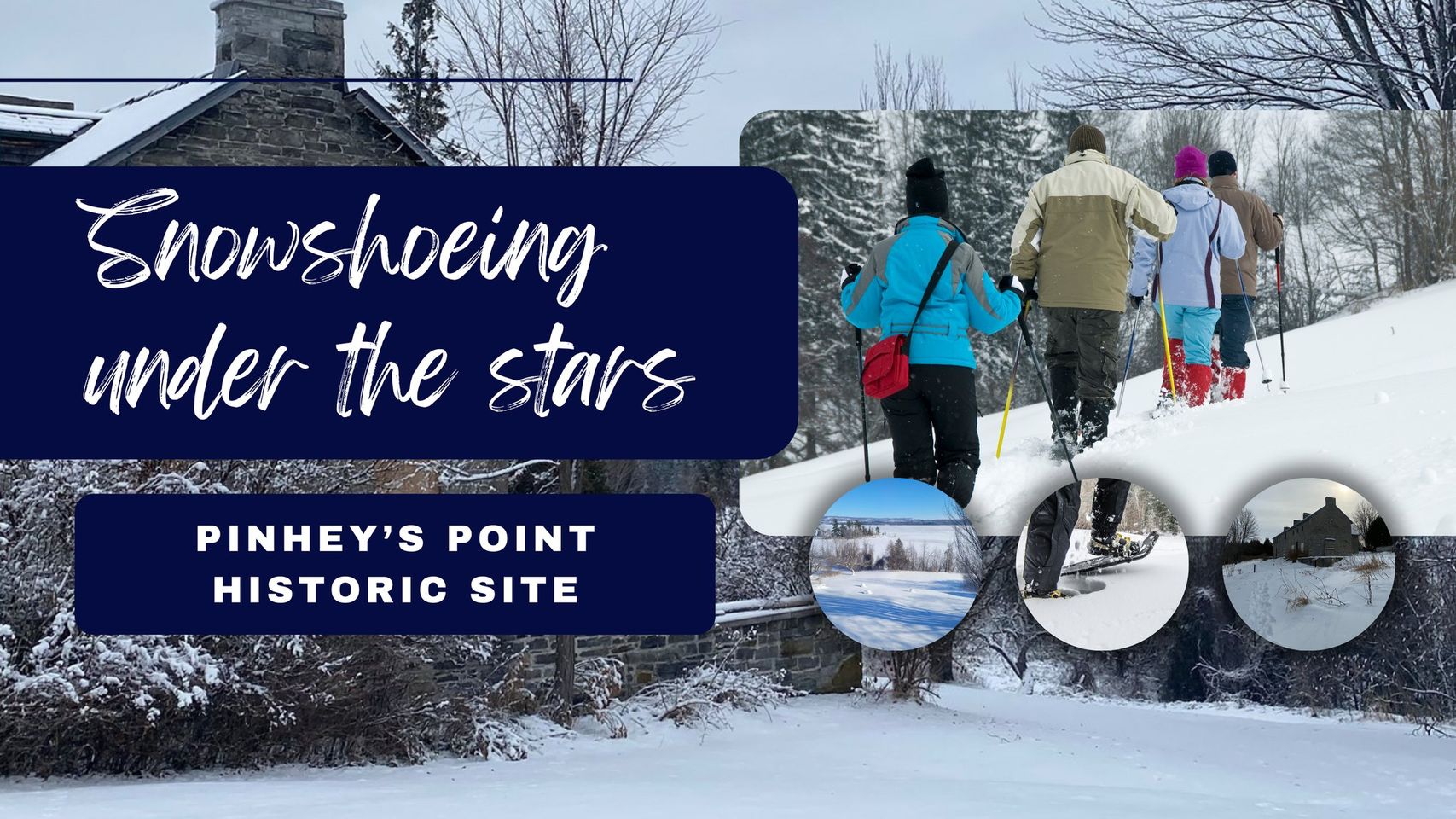 Snowshoeing Under the Stars at Pinhey's Point Ottawa Kids